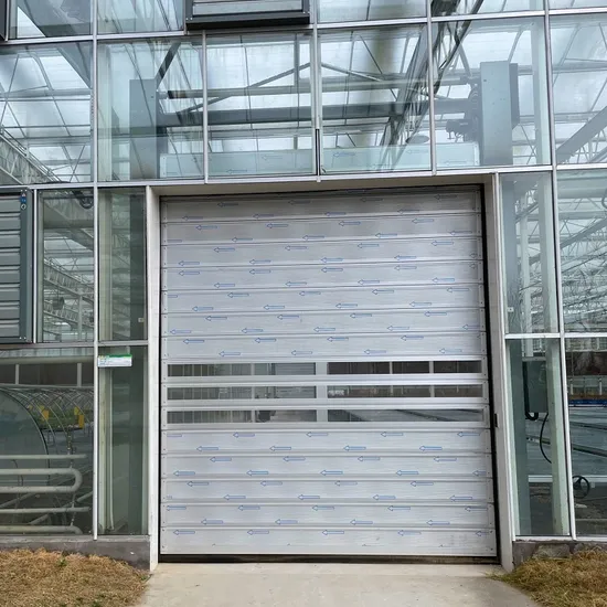 Rapid Rolling Security Insulated Roll up Industrial High Speed Spiral Doors