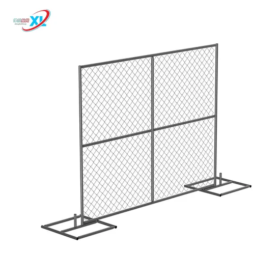 1800mm X 1200mm Hot Dipped Pre-Galvanized Construction Site/Garden Chain Link Temporary Fence
