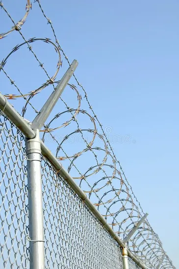 Farm and Field Galvanized Chain Link Fence Diamond Outdoor Steel Wire Mesh Metal Fencing