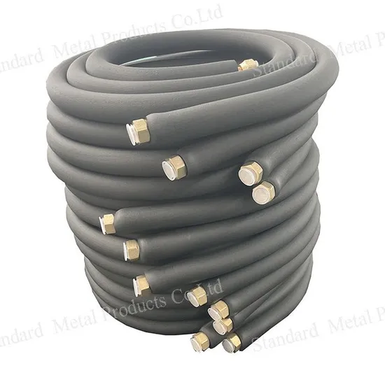 ASTM B280 8m 1/4" 3/8" Insulated Copper Tubing / 1/2" 5/8" 3/4" Insulated Copper Tube