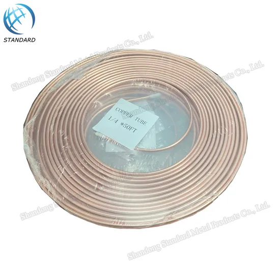 C12200 1/4" 3/8" 1/2" Pancake Coil Copper Pipe / 5/8" 3/4" 7/8" Pancake Copper Piping