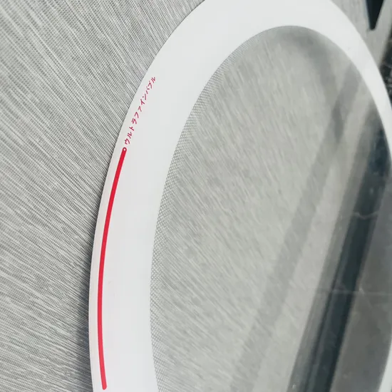 Custom Design Home Appliances Tempered Glass for Washing Machine Door