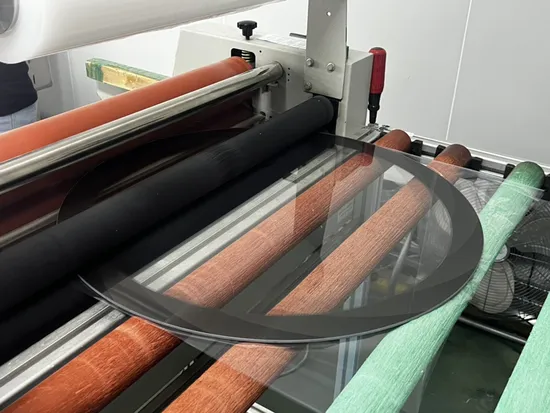 Silk Screen Printing Coated Tempered Glass for Household Use Washing Machine Front Color