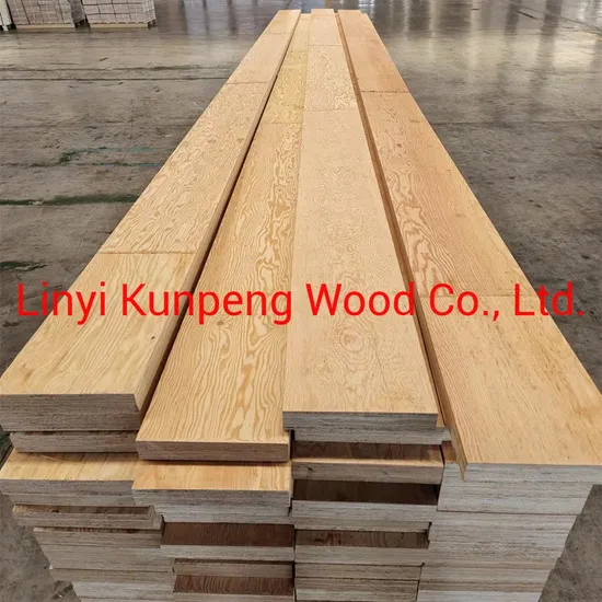 Pine Structural LVL Laminated Veneer Lumber for Furniture, Building, Construction
