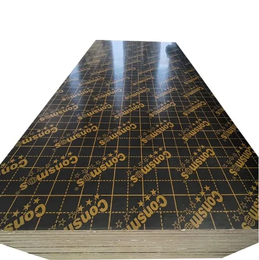 High Quality Poplar Core Marine Construction Black/Brown Formwork Film Faced Plywood Prices