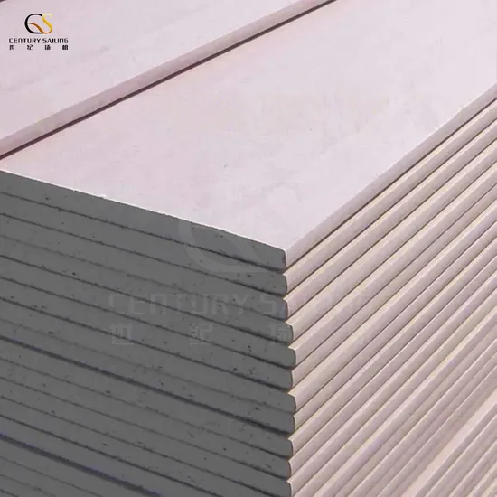 Hot-Sell Regular Paper Faced 12mm Plaster Gypsum Board Price for Living Room