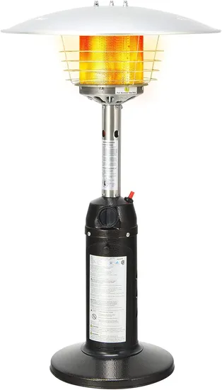Premium Tabletop Propane Patio Heater for Outdoor Comfort Versatile Tabletop Propane Heater for Courtyard and Garden Use