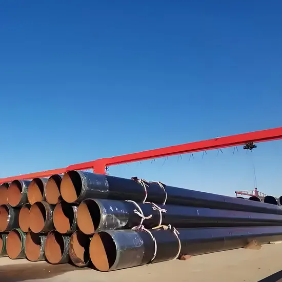 3PE Anti-Corrosion Steel Pipe Large Diameter Reinforced 3PE Anti-Corrosion Spiral Steel Pipe Gas and Oil Transportation