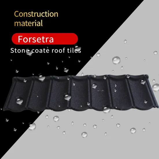 Stone-Coated Steel Roofing Galvalume Steel Coated with Stone Granules