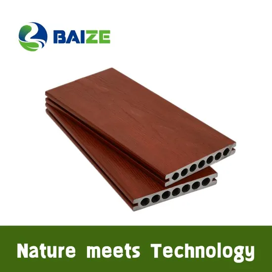 High-Performance Co-Extrusion Solid Hollow Wood Plastic Composite WPC Outdoor Decking