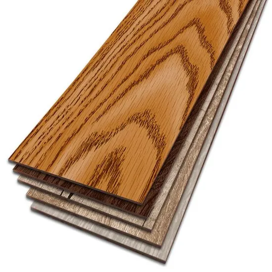 Building Material Commercial Oak PVC HDF Composite AC5 Laminate Flooring