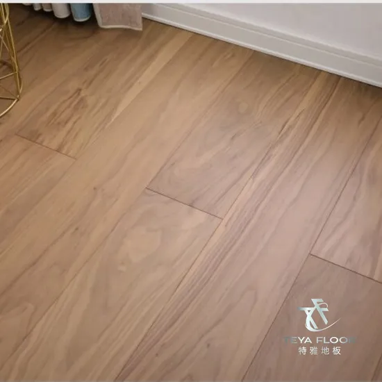Black Walnut Engineered Hardwood Flooring with Ab Grade and Invisible Oil