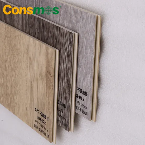 Custom Product Size IXPE Mute Pad PVC Rigid Vinyl Plank Spc Flooring