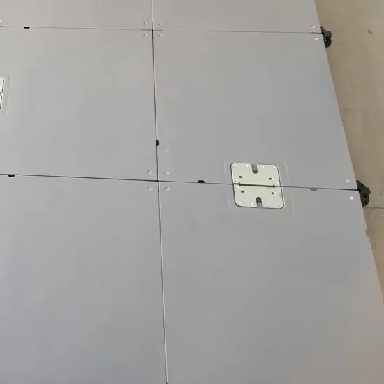 Adjustable All Steel Mesh Raised Floor with Gray Color
