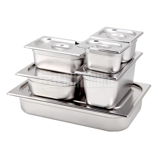 Anti-Jam Gastronorm Pan Stainless Steel Gn 1/1 Catering Buffet Container