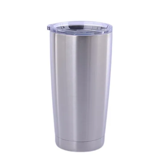 20oz Stainless Steel Auto Tumbler, Doubel Wall Auto Cup Insulation Cooler Cup