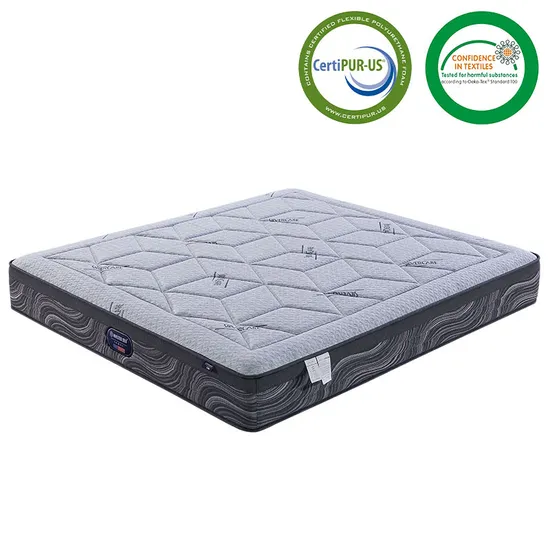 Ultra King Size Bed 7-Zone Pocket Spring Mattress with Natural Latex