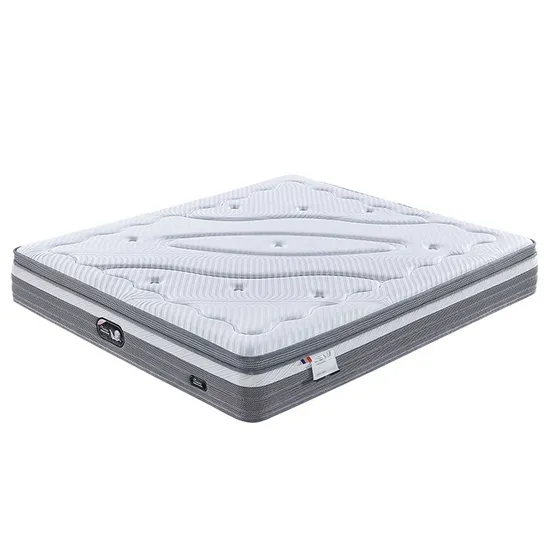 Ice Silk Fabric 27 Cm Vacuum Compression Pocket Spring King Size Bed Sleep Mattress