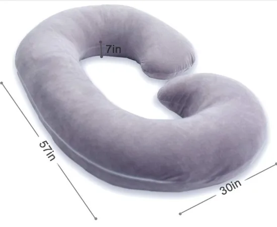 Adjustable Pregnant Women Sleeping Pillow Cushion Pad Soft Pregnancy Side Sleepers Pillow