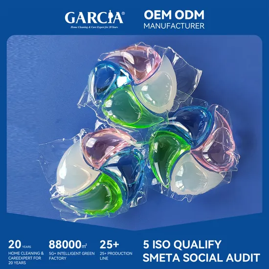 Customizable Liquid Laundry Detergent Capsules for Effective Clothes Washing