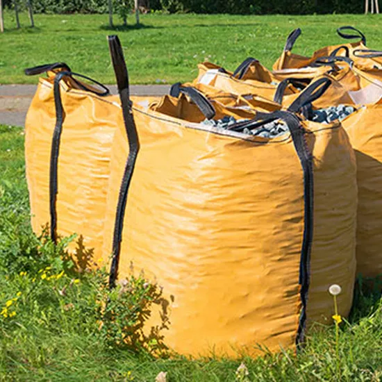 5 Ton Waste Garbage Collection Landscaping Garden Dumpster Skip Bag Super Sacks Custom Skip Dumpster PP Jumbo Bag