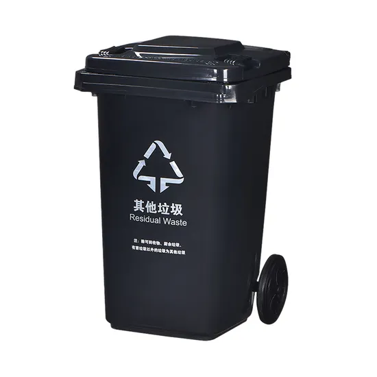 Chinese Factory Sales Directly, 100L, 120L, 240 L HDPE Plastic Dustbin Garbage Containers Waste Bin