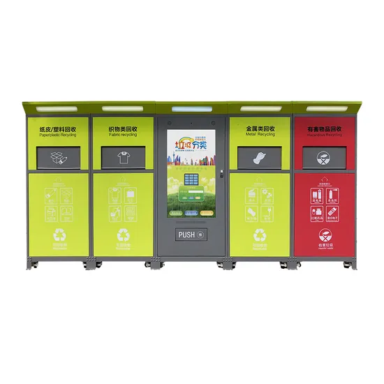 Custom Metal Housing Enclosure Clothing Recycling Bin
