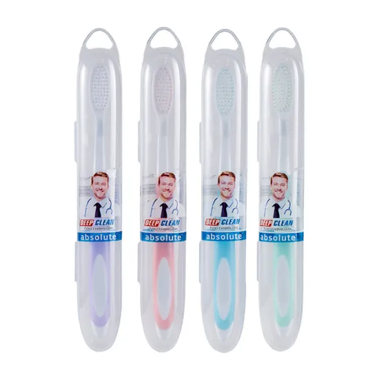 Adult Toothbrush Kit 12 PCS Set Four Colors Soft Bristle Toothbrush Family Package