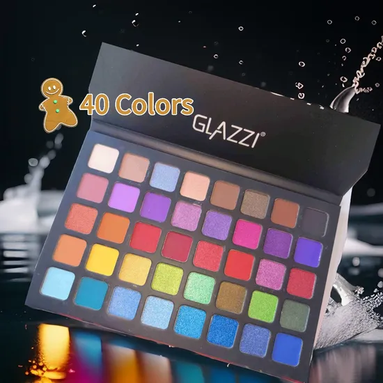 Matte and Shimmer Vegan Eyeshadow Palette with Private Label Options