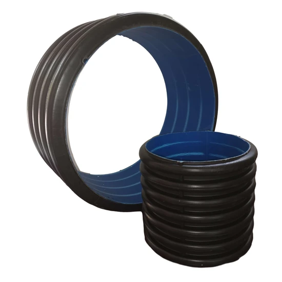 HDPE PE High-Density Polyethylene Double Wall Bellows for Stormwater Drainage Ventilation