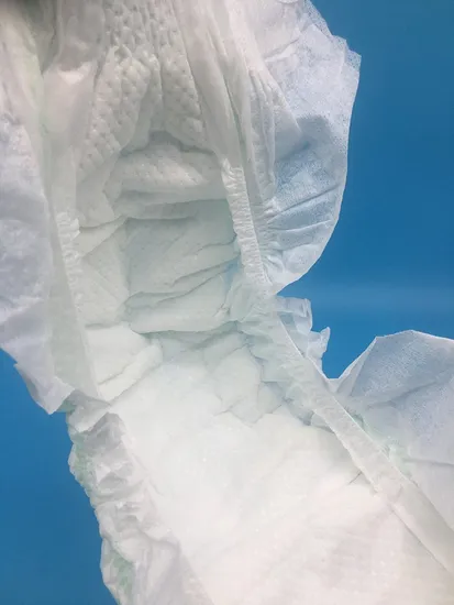 Super Absorption and Double Leak Guard Baby Non Woven Surface Diapers