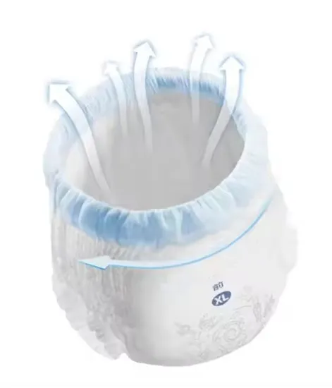 Easy Pull up Pants Style Nappy Ultra Fast Absorption Wood Pulp Japan Sap Thick Disposable Diaper Pants Pull up Factory Price