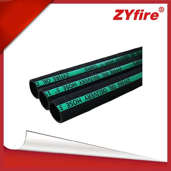 Factory Supply Rubber Lining Fuel Irrigation Industrial Rubber Hose