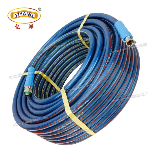 6.5mm 7.5mm 8.5mm PVC Power Spray Hose Tube for Irrigation System with Connector