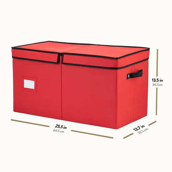 Factory Customized Tear-Proof Christmas Ornament Storage Containers Christmas Ornament Storage Box
