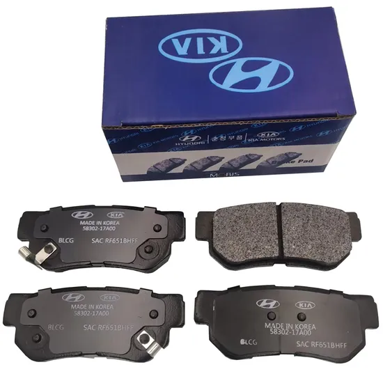 Wholesale Price Car Accessory Auto Parts OEM ODM 50302-17A00 Ceramic Disc Front Brake Pads for Hyundai/Toyota/BMW/Chery/Geely/Byd/KIA
