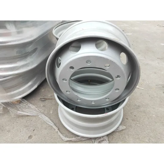 22.5X9.00 Tubeless Heavy Duty Truck, Trailer, Bus Steel Wheel Rim Steel Wheel Rims Disc Truck Tubeless Rim Wholesaler Truck Wheel Rim