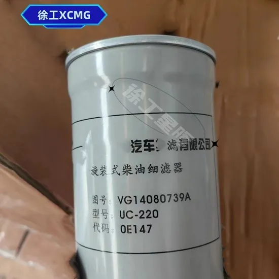 High Quality Handy Hanvan G7 Heavy Truck Accessory Vg14080739A Rotating Diesel Filter Element