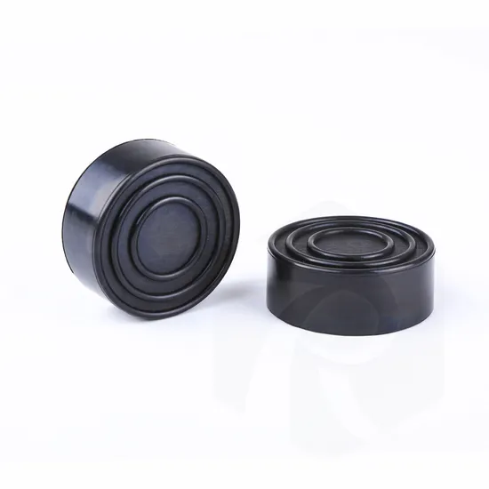Customized Industrial Heavy Equipment EPDM Silicone NR Rubber Anti Vibration Buffer Damper with Screw