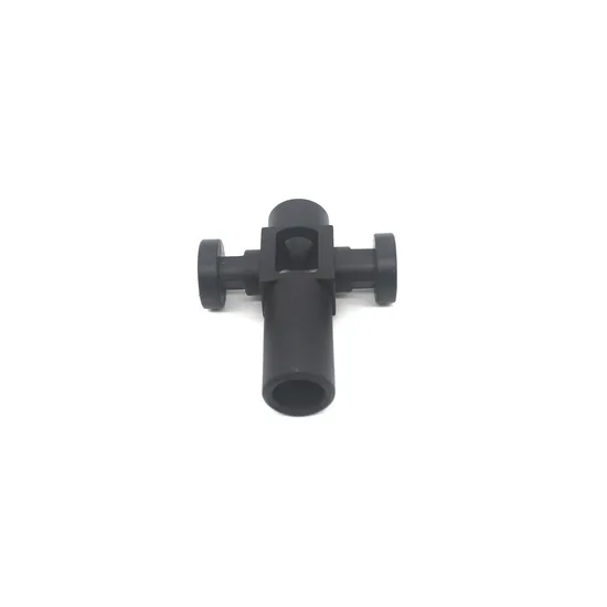 High Quality OEM Black Plastic Connect Part with Injection Moding Service for Auto Parts