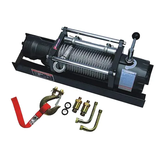 4ton Wrecker Mounted Hydraulic Winch for Road Towing Rescue Tool 4t Steel Wire Rope