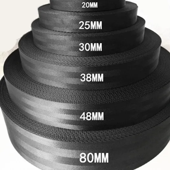 High Tenacity Nylon Ribbon Fabric Polyester Car Safety Seat Belt Strap Webbing