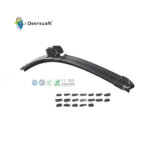 Deerxuan S169 Car Parts Auto Windshield Front Universal Soft Flat Wiper Blades