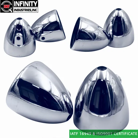 Motorcycle Aluminum Alloy Casting Parts for Microphone with Polished Finish