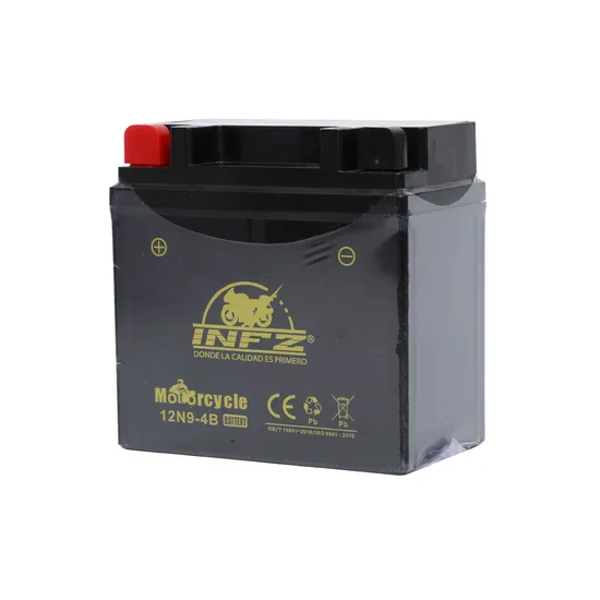 Infz Motor Parts Factory Ytx7l-BS Rechargeable Motorcycle Battery China AGM Motorcycle Battery for 12n9-4b