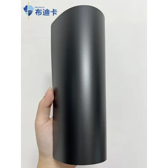 Car Body Hotmelt Adhesive Sticker Wrapping TPU Satin Metal Black Jct-41-M Color-Changing Paint Protection Cast Tint Transfer Film
