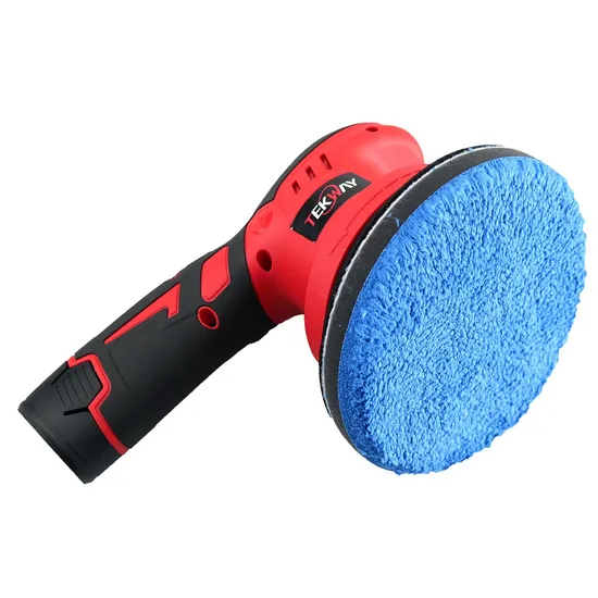 Car Waxing Machine Digital Display Cordless Lithium Battery Car 12V Mini Cordless Dual Action