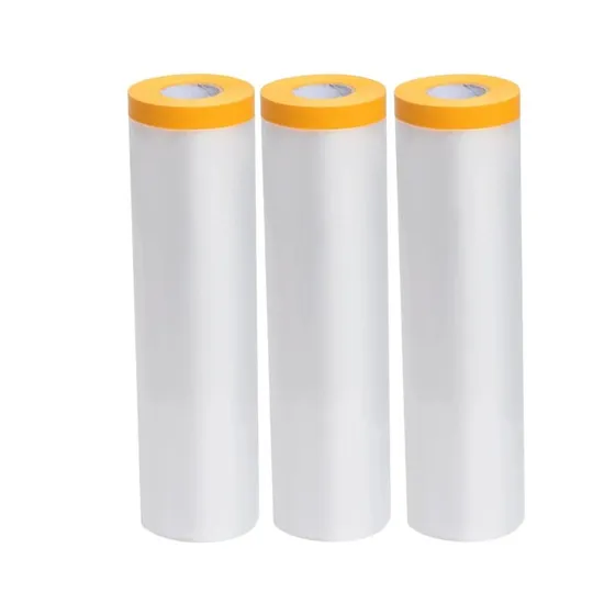 Durable Plastic Covering Tape for Car Painting Professionals