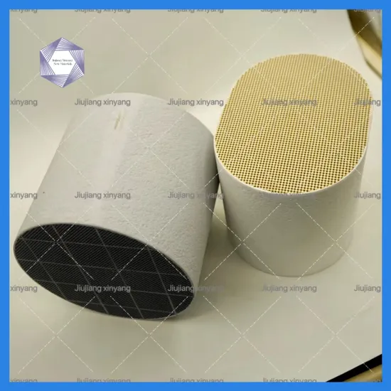 OEM Auto / Truck Parts Silicon Carbide Based Honeycomb Ceramic Diesel Particulate Filter for Catalyst Converter DPF