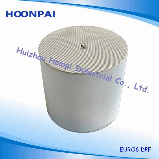 Euro 6 Emission Control Ceramic DPF Filter Diesel Particulate Filter Exhaust System Catalytic Converter